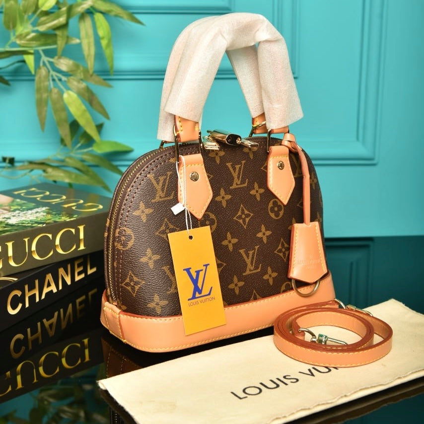 Louis Vuitton ALMA Monogram Brown (Size 28x19)