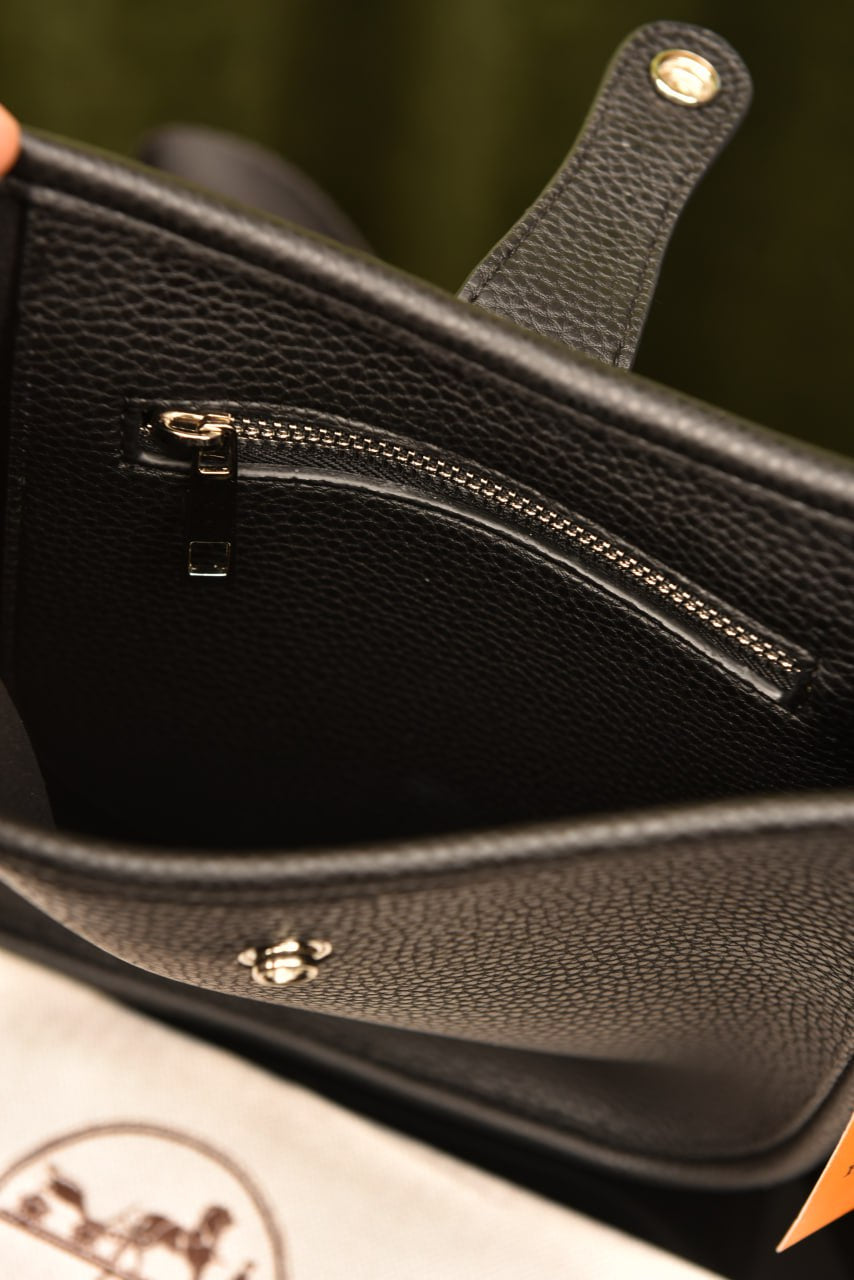 Hermes Evelyne Black(Medium size 24x22)