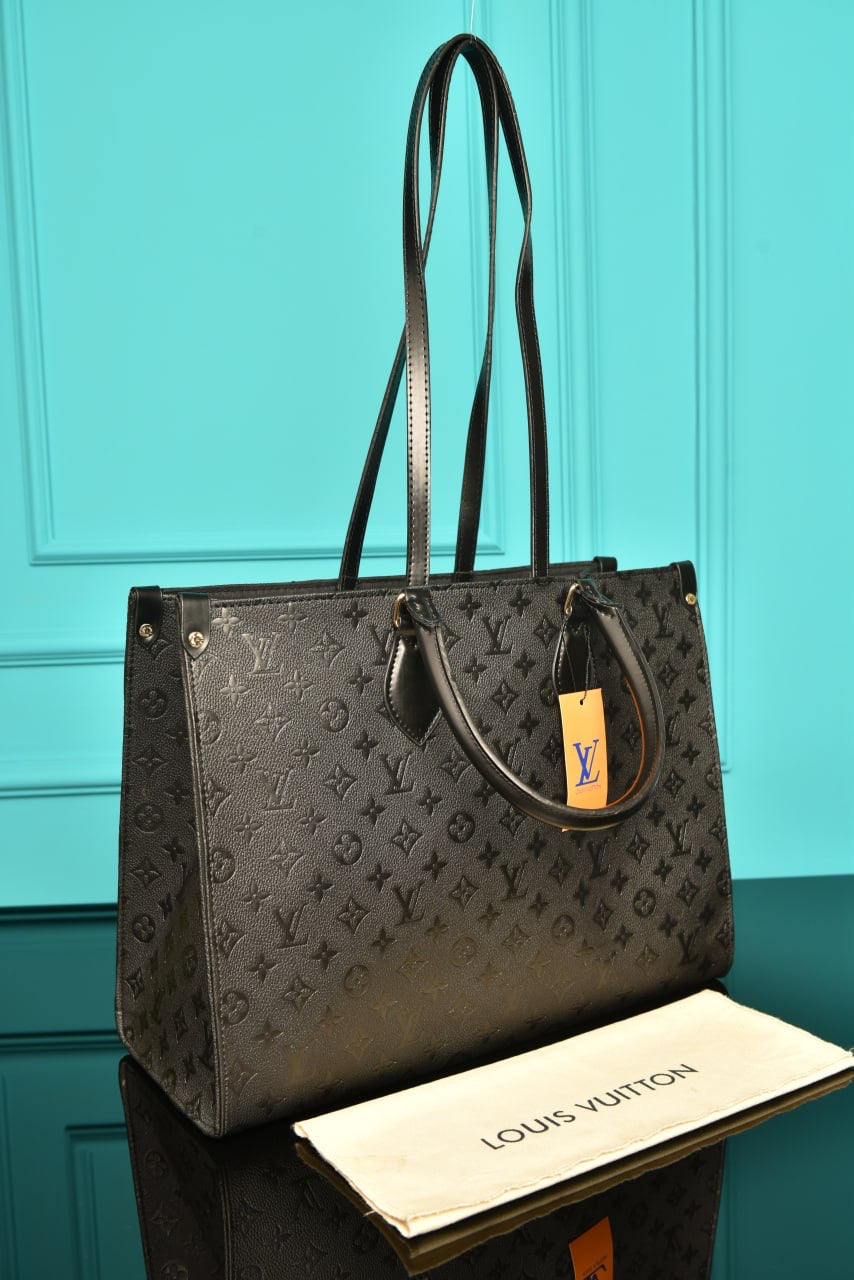 LV ONTHEGO BLACK MONOGRAM (Large size)34*27