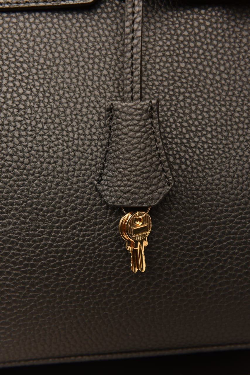 Hermes Birkin beige black (Big size 30x26)