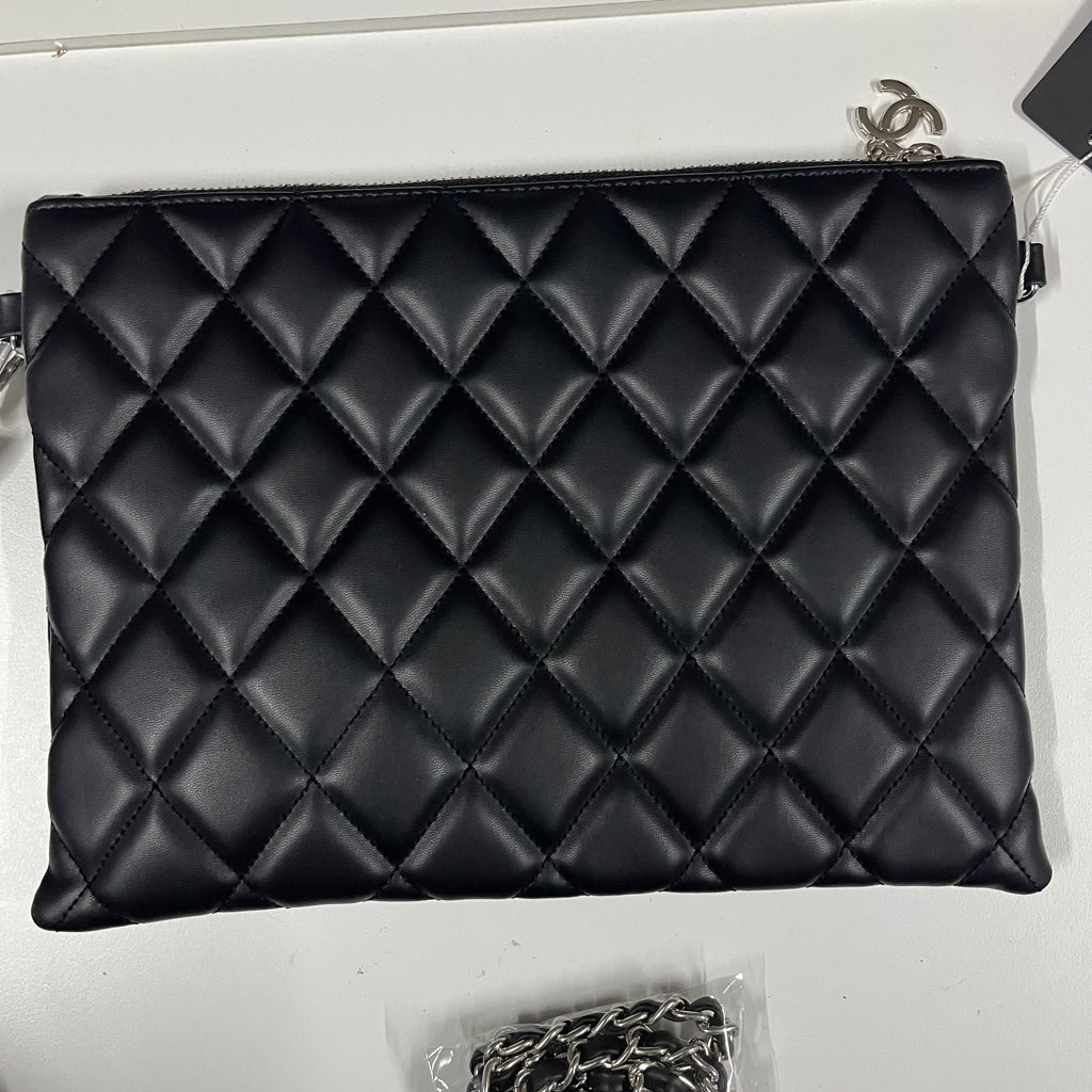 Chanel φάκελος black  (29cm x 21cm)