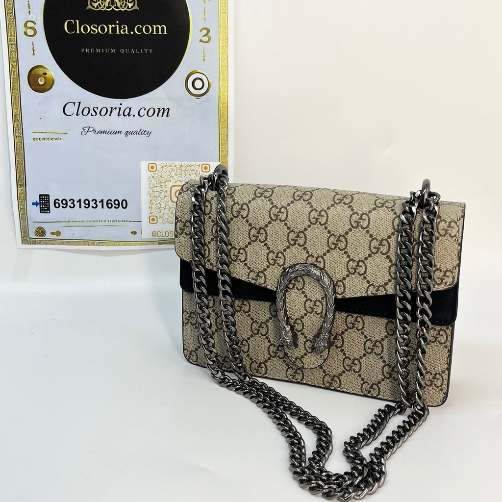 GUCCI DIONYSUS BLACK SMALL(18cm x 10cm)