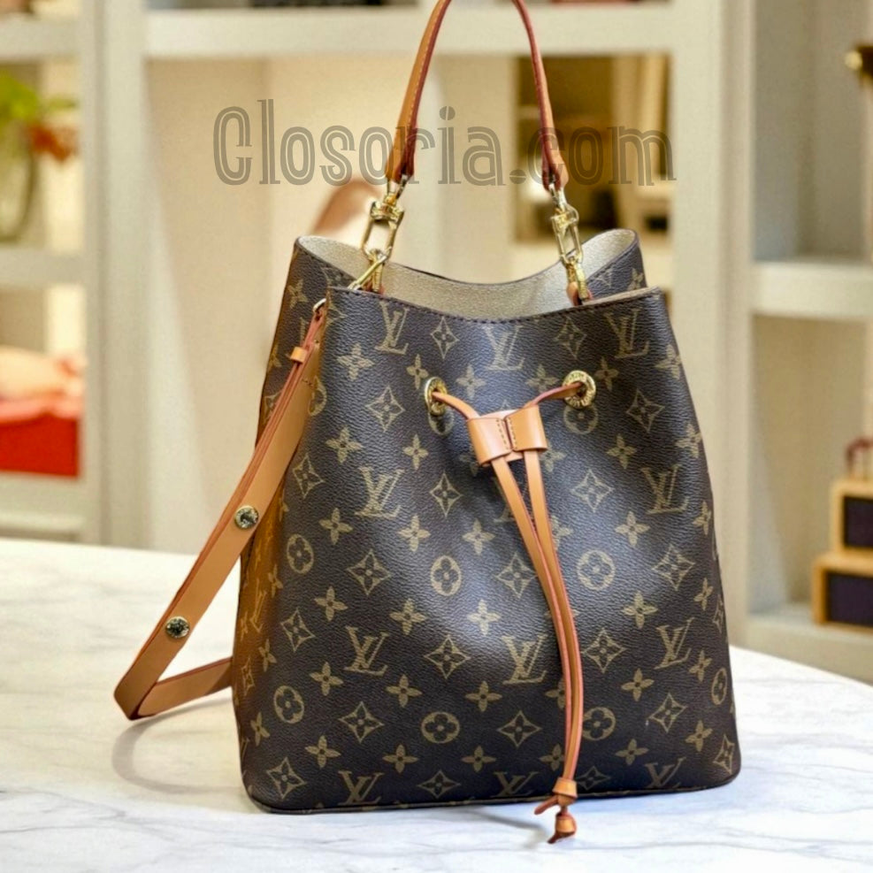 Lv noe noe monogram brown(Big size 27x28)