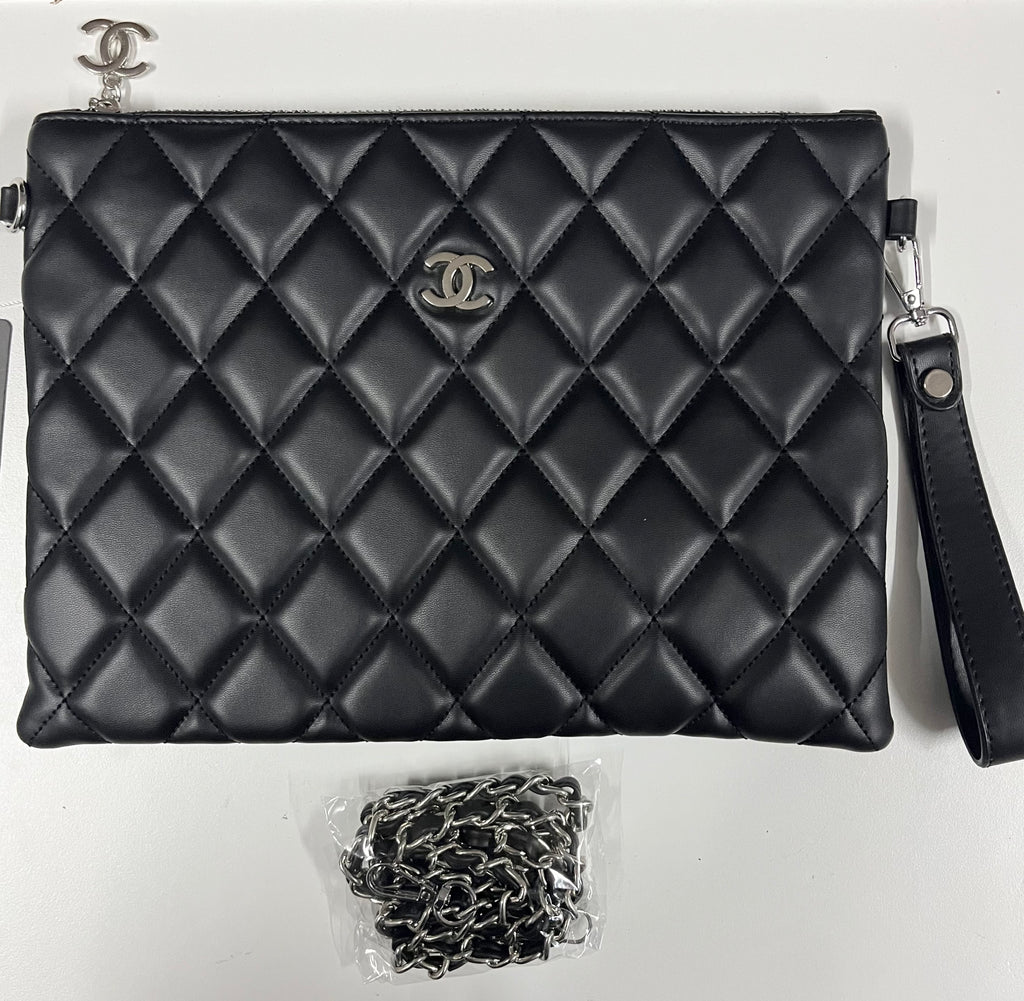 Chanel φάκελος black  (29cm x 21cm)