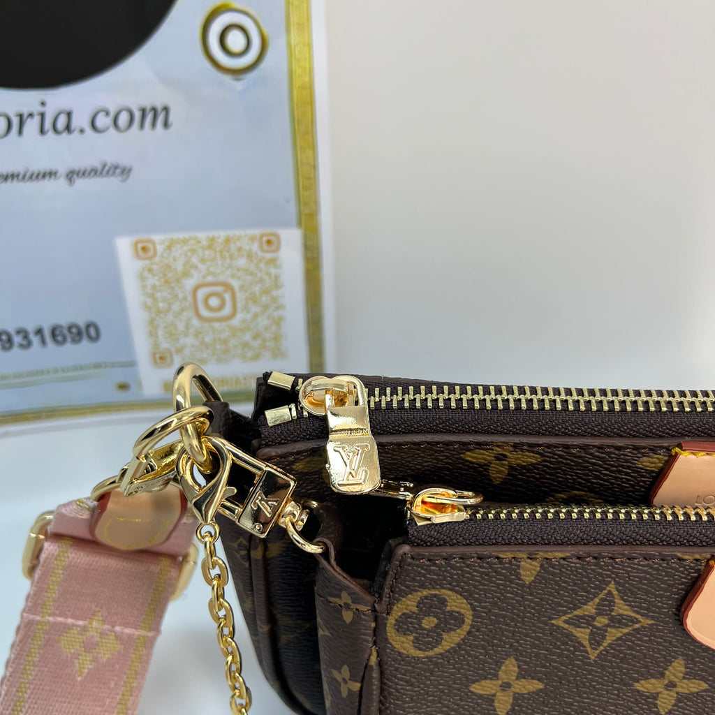 LV MULTI MONOGRAM PINK