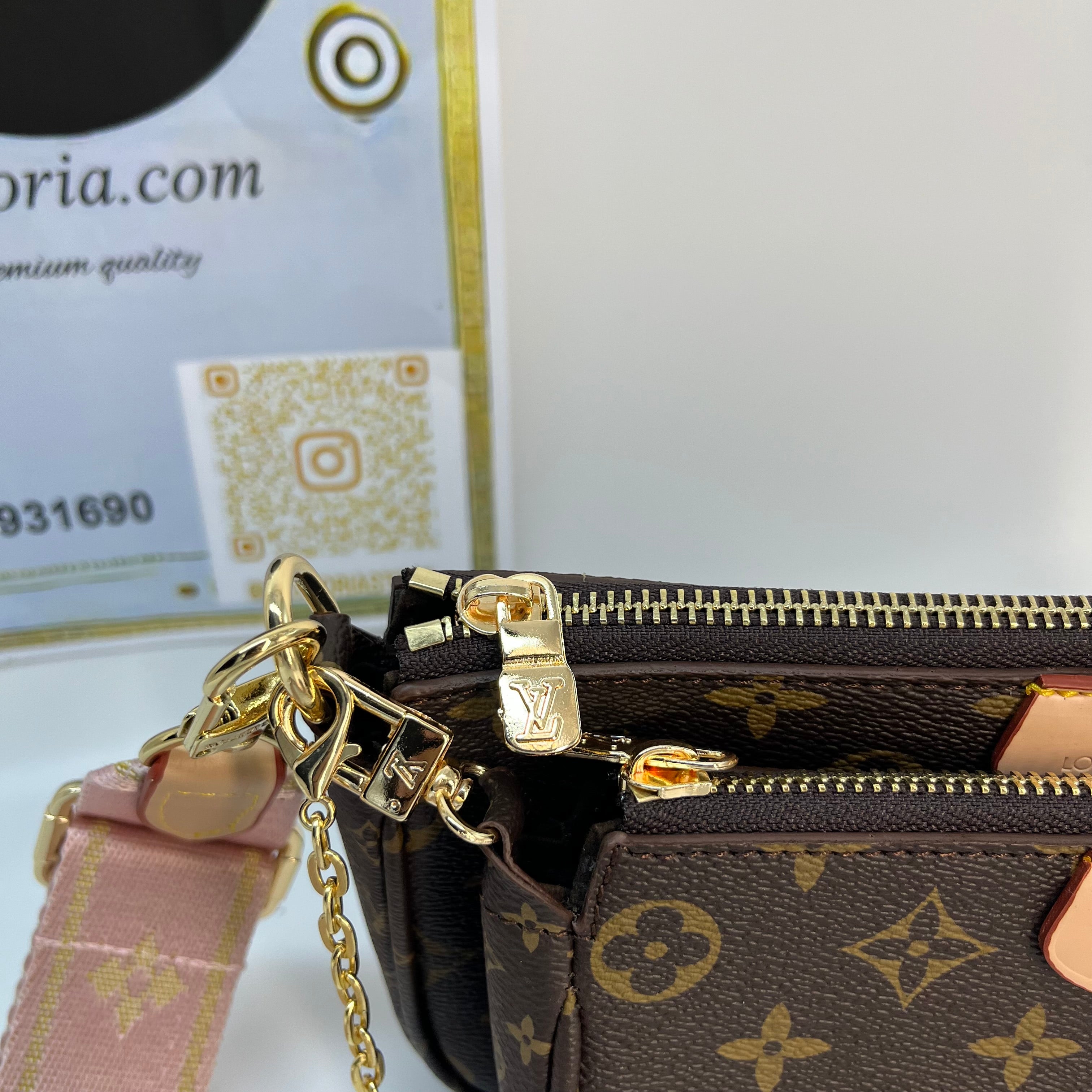 LV MULTI MONOGRAM PINK