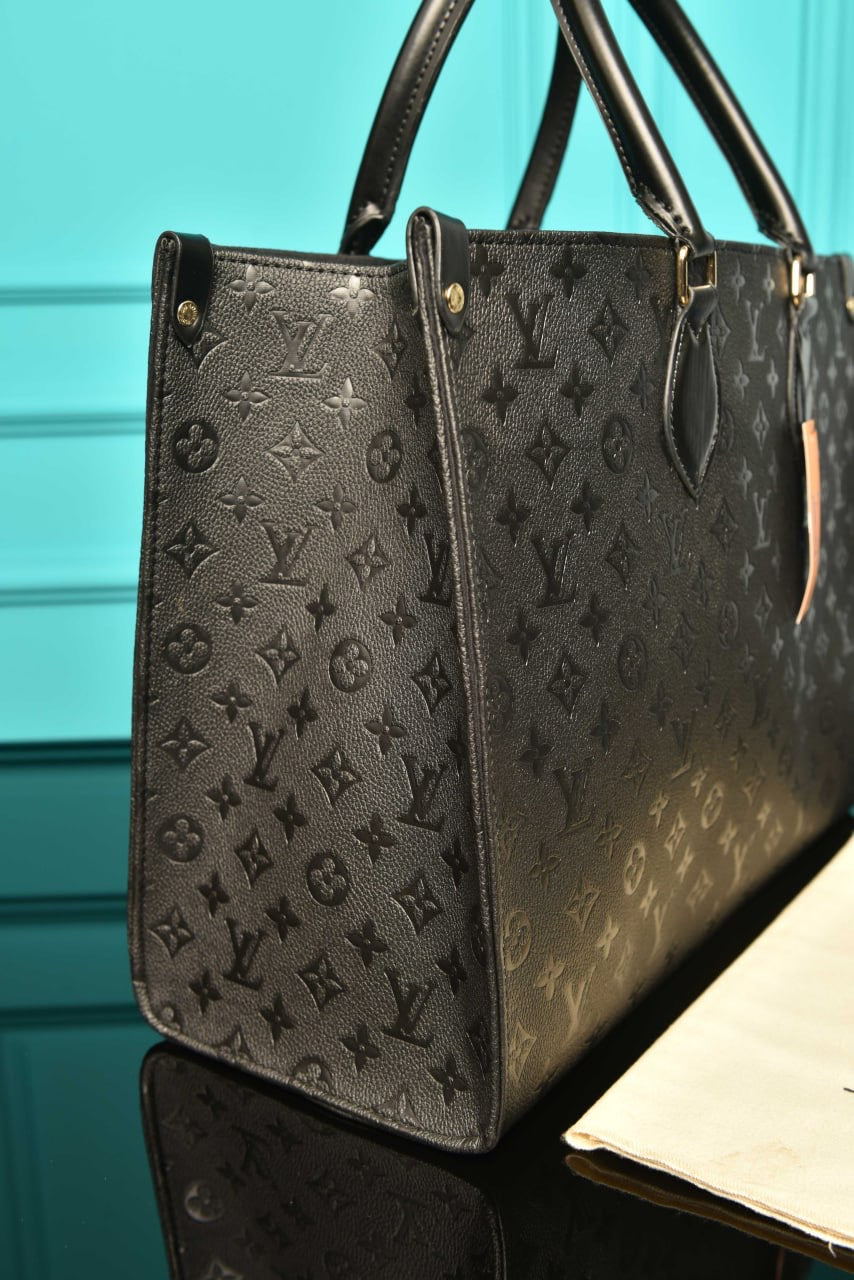 LV ONTHEGO BLACK MONOGRAM (Large size)34*27
