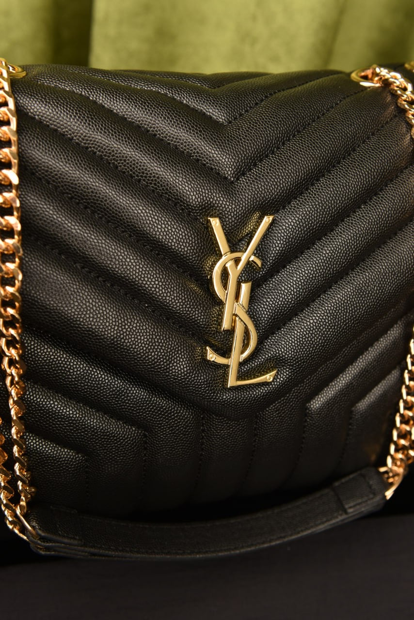 YSL 𝙇𝙊𝙐𝙇𝙊𝙐 𝙋𝙐𝙁𝙁𝙀𝙍 𝙎𝙃𝙊𝙐𝙇𝘿𝙀𝙍 𝘽𝘼𝙂(Big size 24x17)