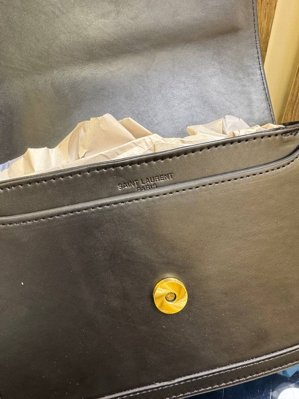 Ysl solferino satchel crossbody black mat (22.5cm x 16cm)