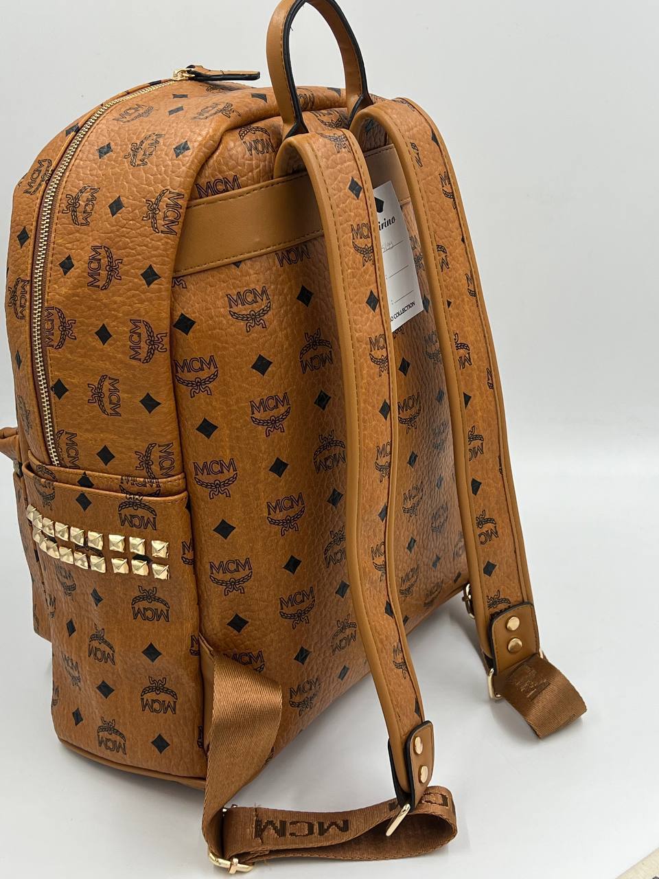 Mcm backpack black (Big Size 38x30)