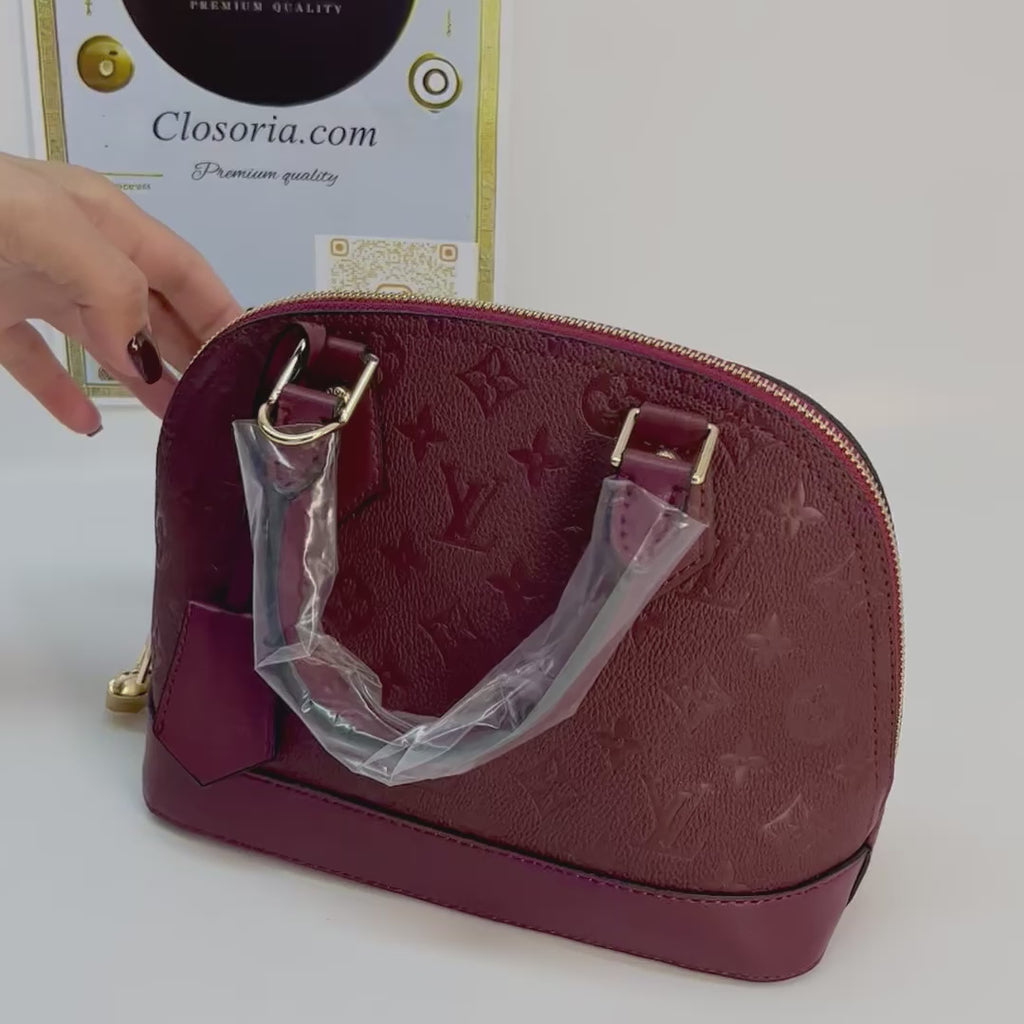 Louis Vuitton ALMA Bordeaux(28x19)