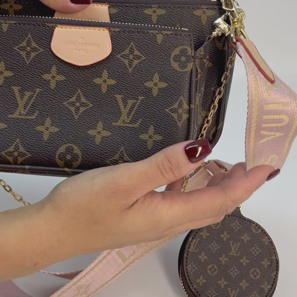 LV MULTI MONOGRAM PINK