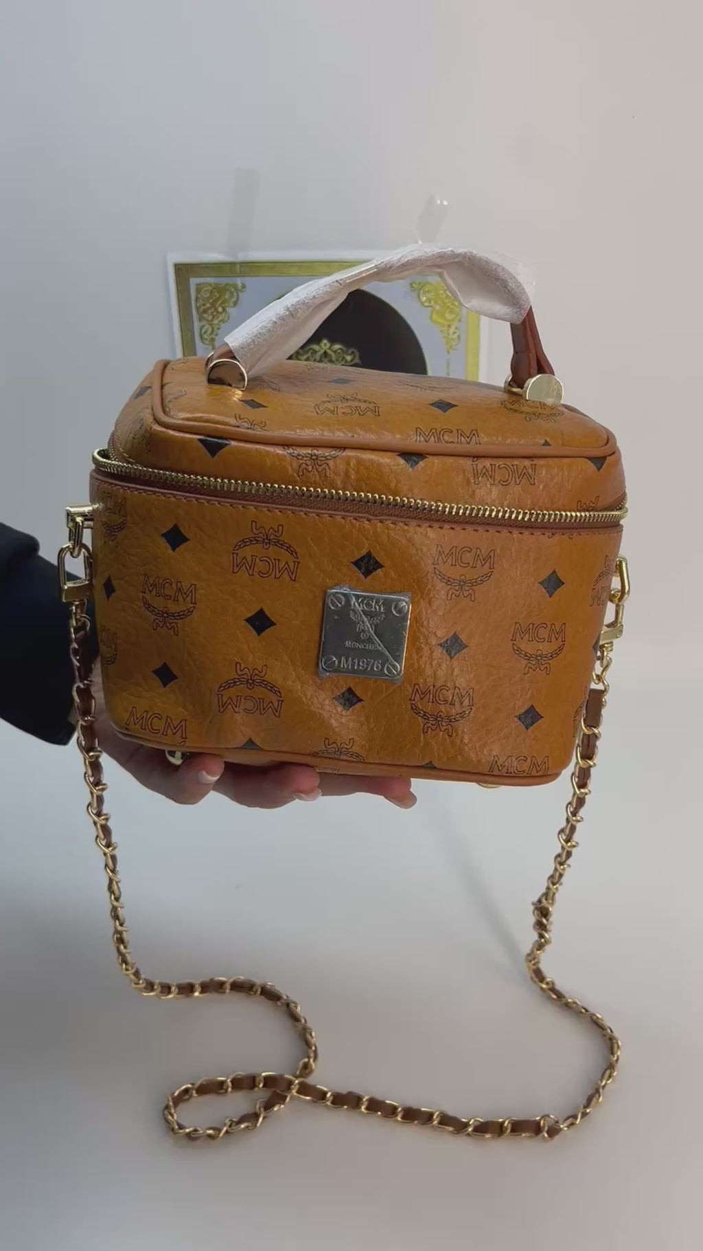 MCM VANITY CASE(23cmx19cm)